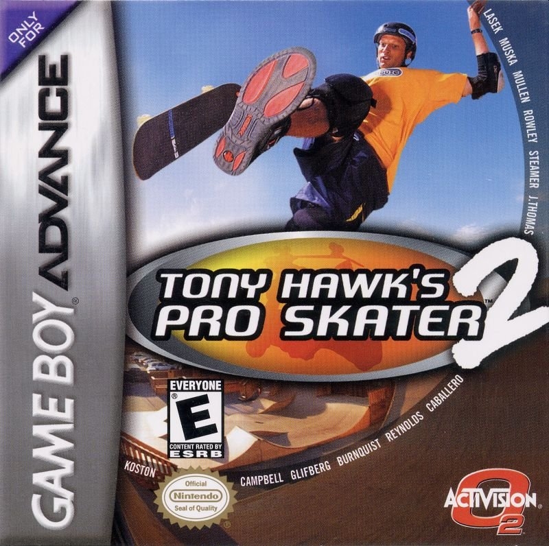 Capa do jogo Tony Hawks Pro Skater 2